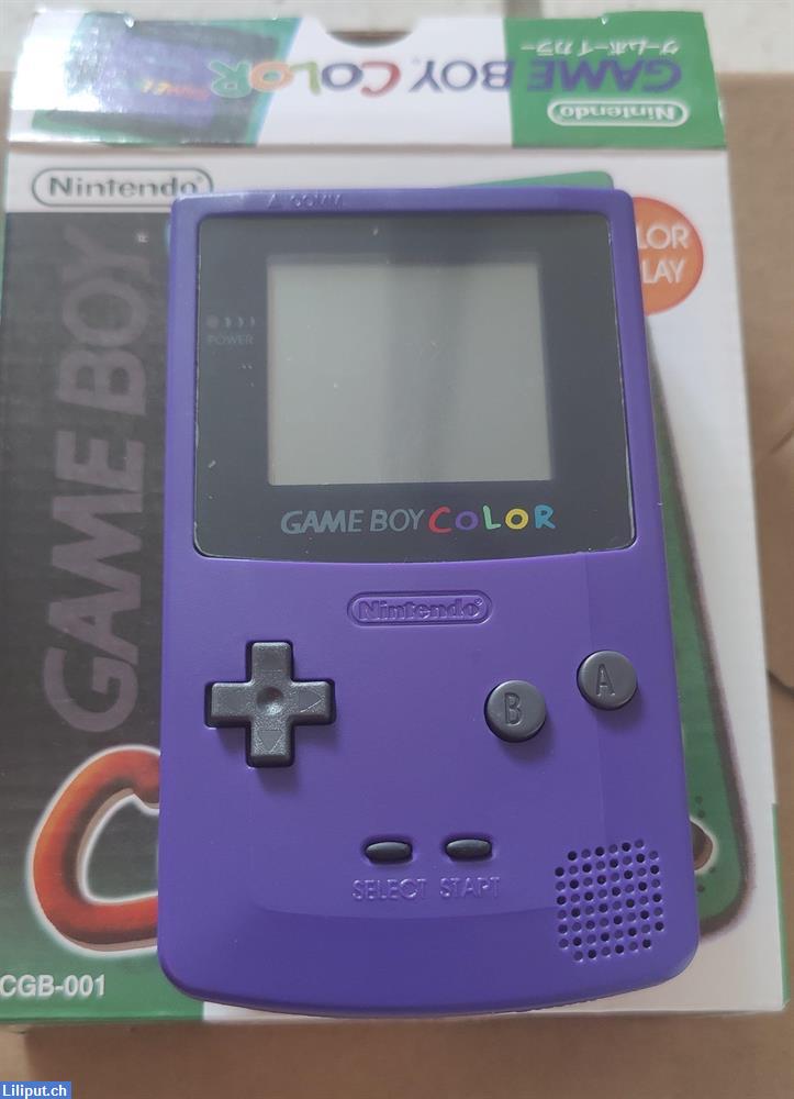 Bild 2: Nintendo Gameboy Color Purple, Violett, Kult Spielzeug aus Japan