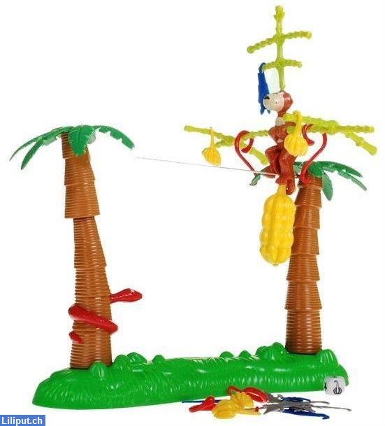 Bild 2: Bananen Drama Geschicklichkeitsspiel, Affenspielzeug für Kinder, Familie