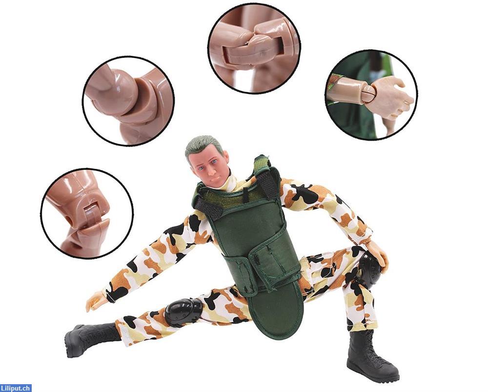 Bild 4: Militär Action Spielzeug Figuren Set 2tlg Army Figur 2 Stück Kinder