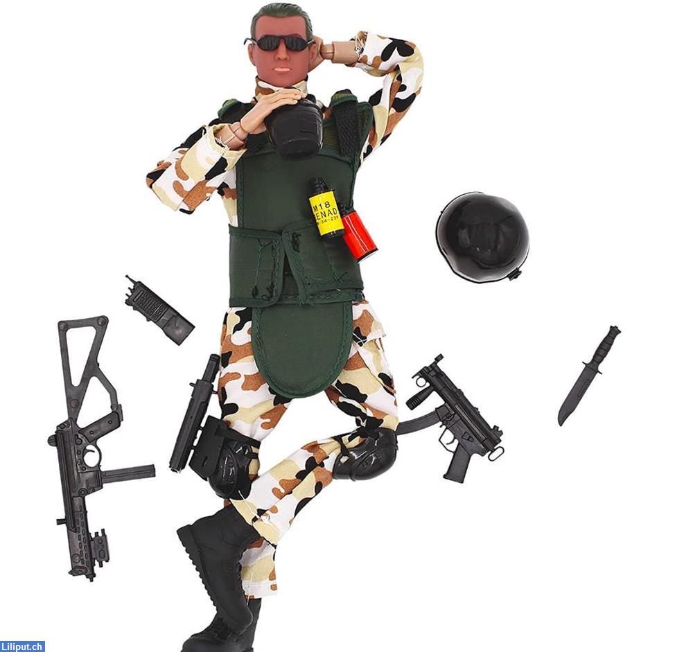 Bild 5: Militär Action Spielzeug Figuren Set 2tlg Army Figur 2 Stück Kinder