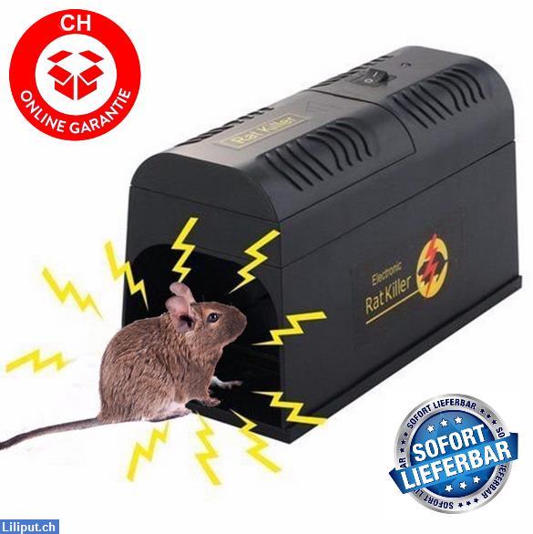 Bild 1: Elektrische Maus-/Rattenfalle für Zuhause gegen kleine Nagetiere