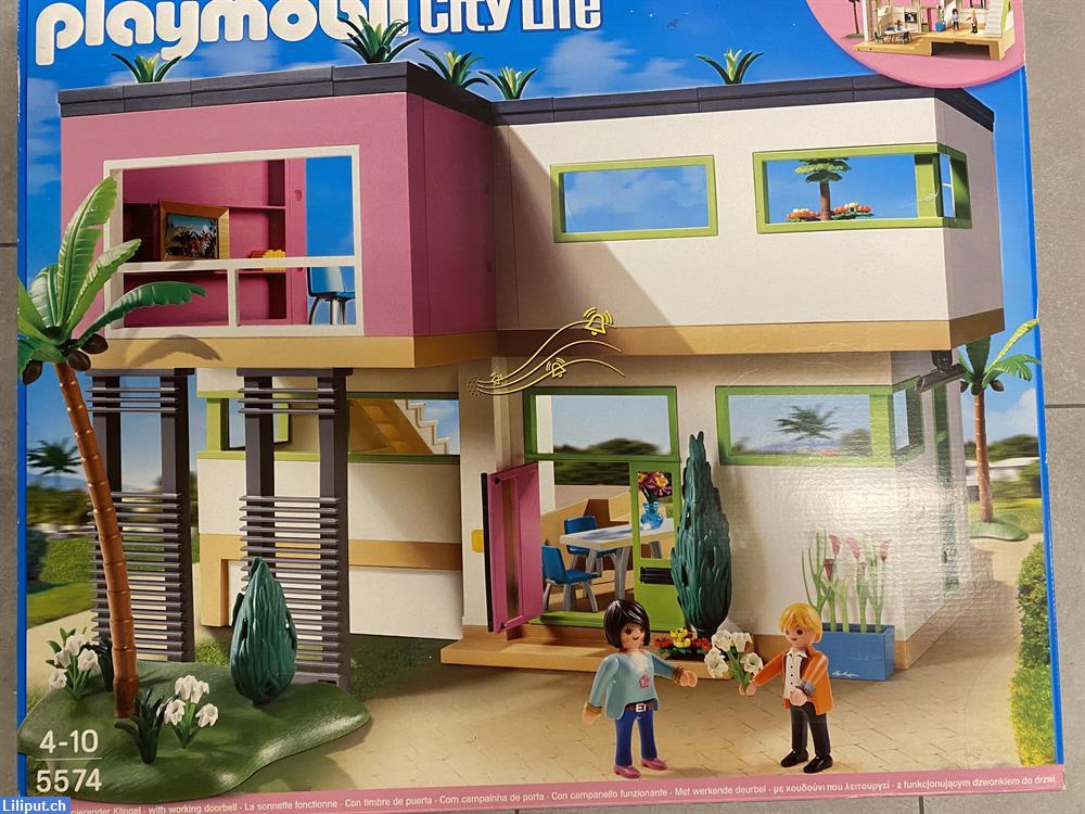 Bild 1: Playmobil 5574, Luxusvilla City Life Gross, komplett