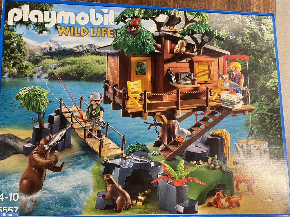 Bild 1: Playmobil 5557 - Baumhaus, WILD LIFE, komplett, alle Teile