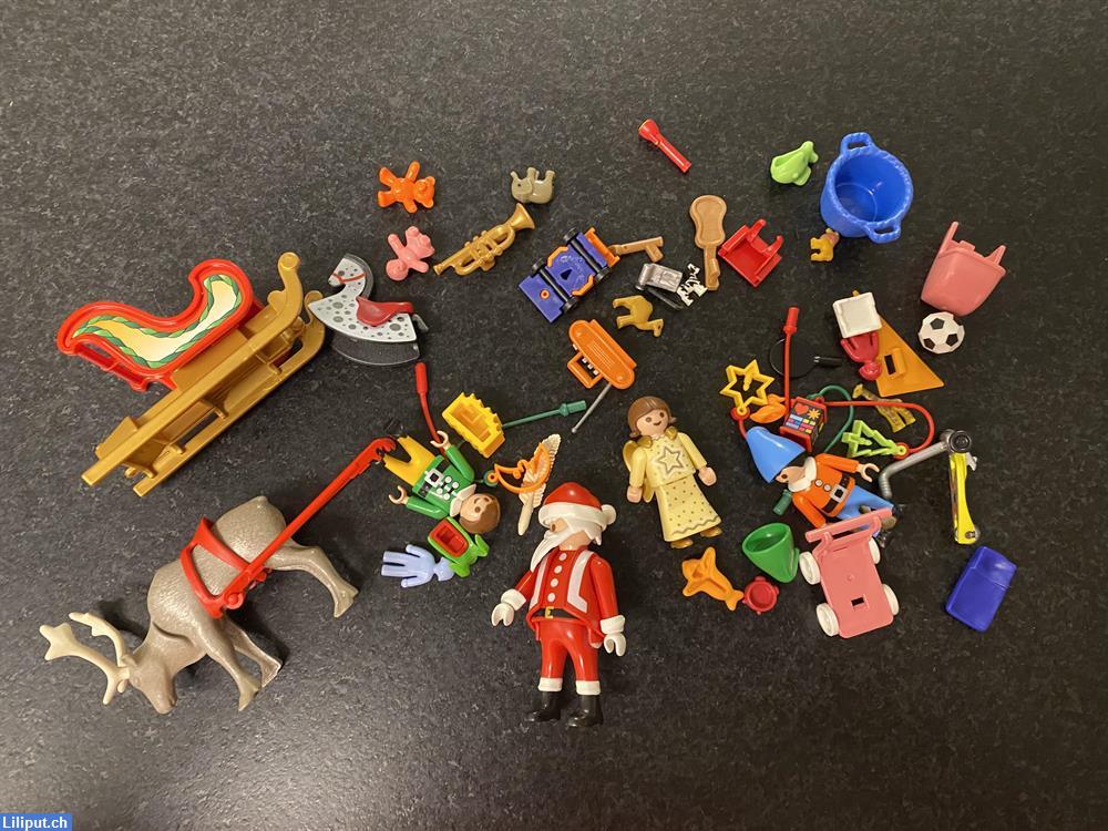 Bild 1: Playmobil Weihnachtsmann und Helfer Set