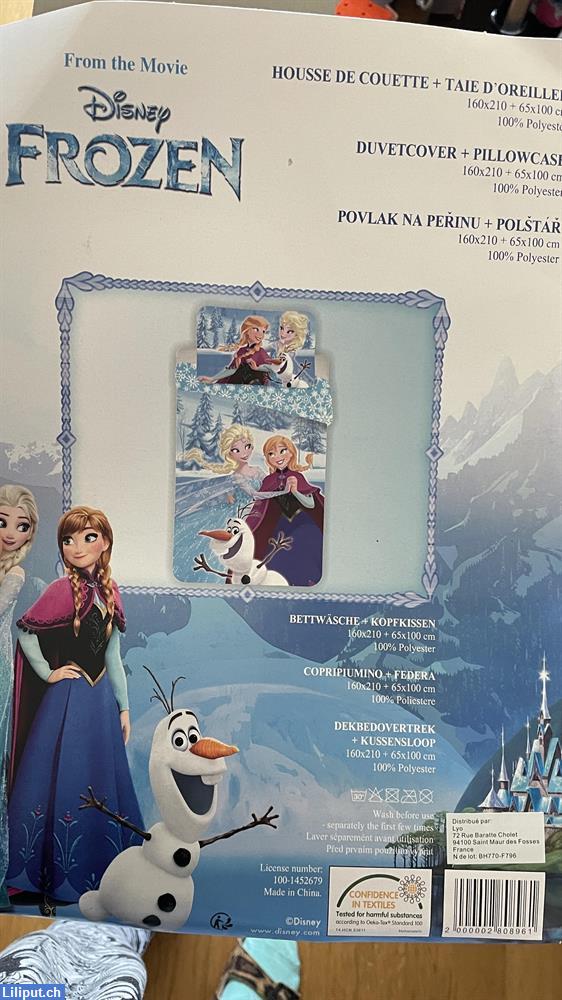 Bild 1: Anna und Elsa Bettanzug für Disney FROZEN Fan