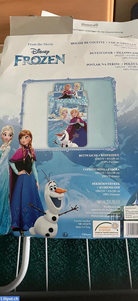 Bild 3: Anna und Elsa Bettanzug für Disney FROZEN Fan