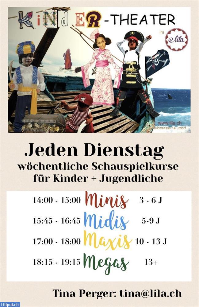 Bild 1: Theaterkurse für Kinder