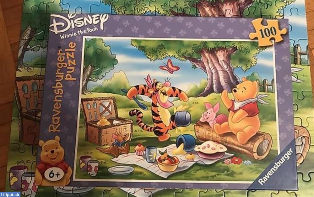 Bild 1: 2 Ravensburger Puzzle 100-teilig, Winnie the Pooh