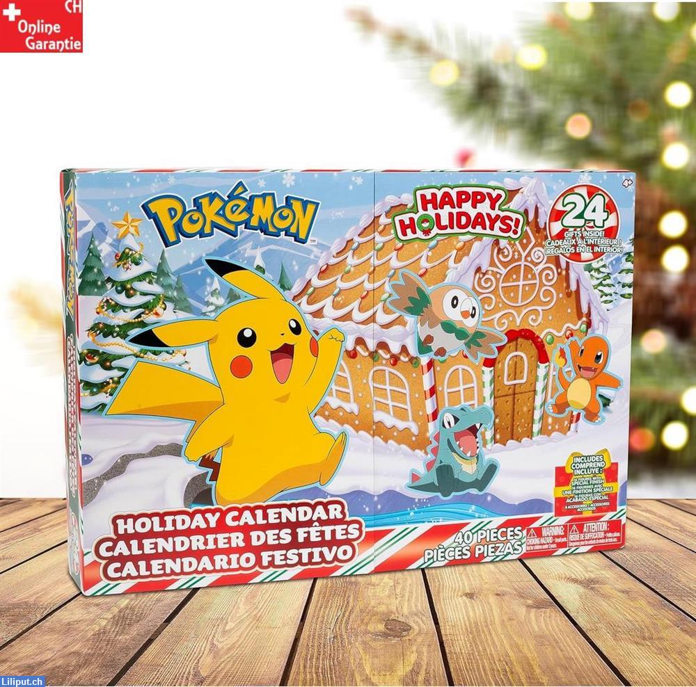 Bild 1: Pokémon Adventskalender, Pikachu Weihnachtskalender für Kinder