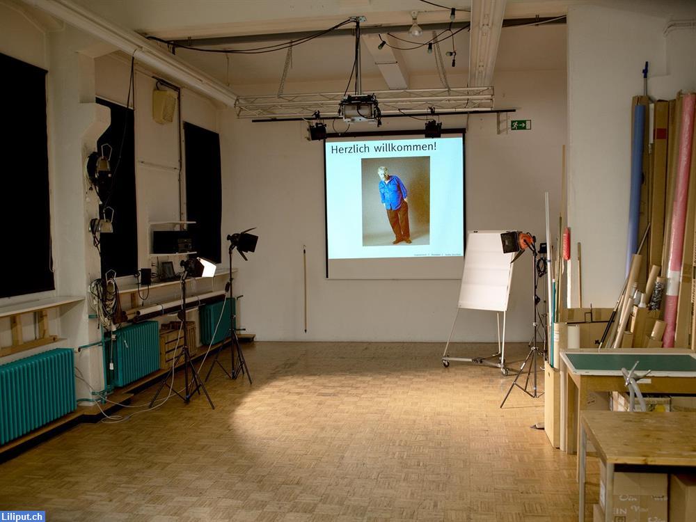Bild 1: Tolles Atelier, tage-/stundenweise, in Zürich