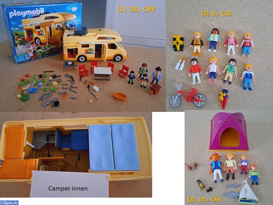 Bild 1: Playmobil: Thema Camping. 3 Sets, auch einzeln möglich