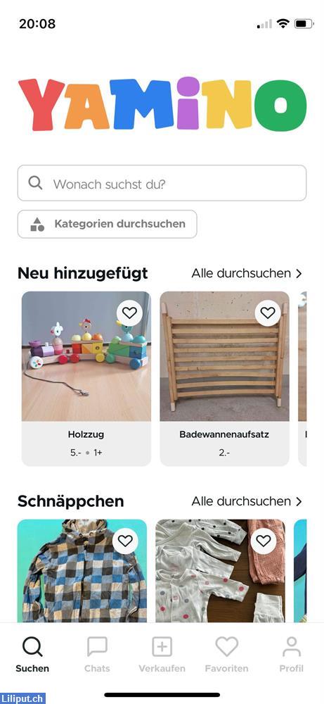 Bild 1: Yamino - Die kostenlose App von Eltern für Eltern