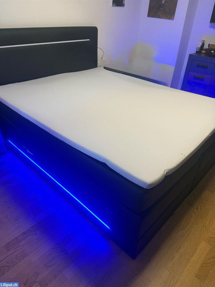 Bild 2: Boxspring Bett zu verkaufen