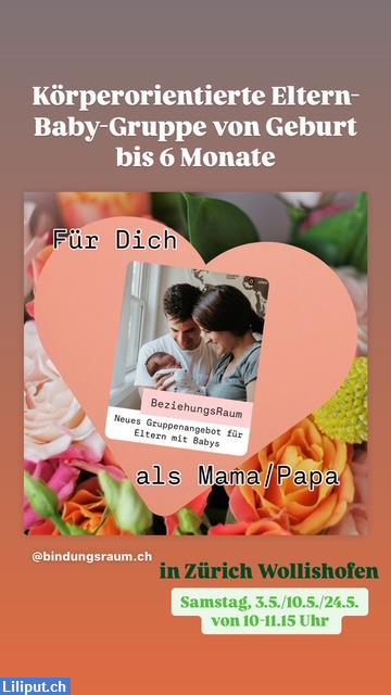 Bild 1: Babykurs "All in one" - Körperarbeit, Stress-Regulation und Baby-Wissen
