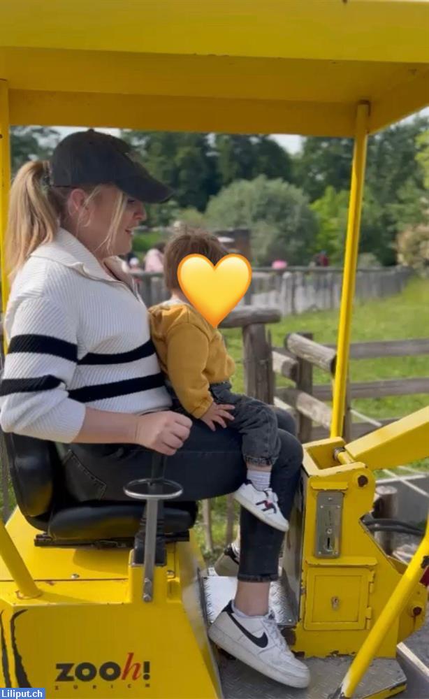 Bild 1: Familiäre Kinderbetreuung in grosszügiger Umgebung
