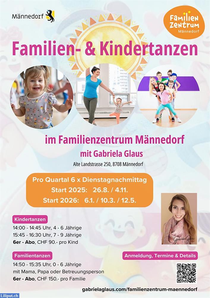 Bild 1: Eltern-Kind-Tanzen 0-6 Jährige im Familienzentrum Männedorf