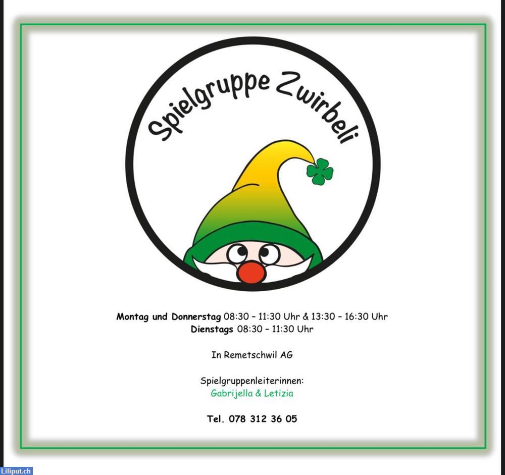 Bild 1: Spielgruppe Zwirbeli in Remetschwil hat noch freie Plätze