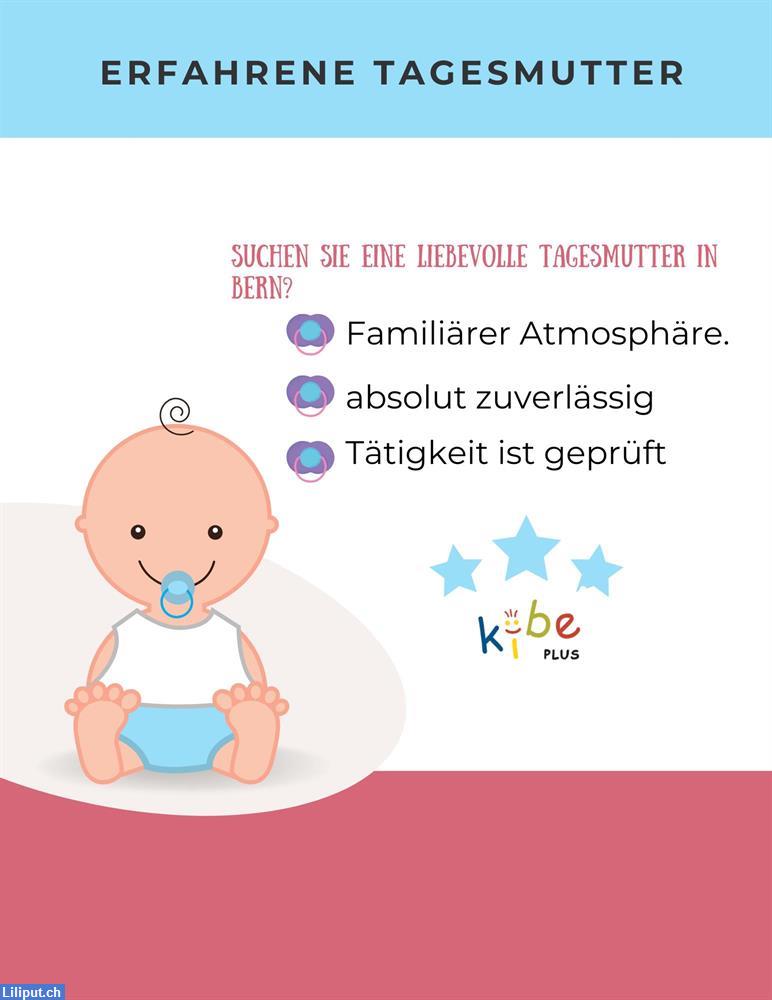Bild 1: Liebevolle Tagesmutter in Bern - offizielle Betreuung über Kibe plus AG