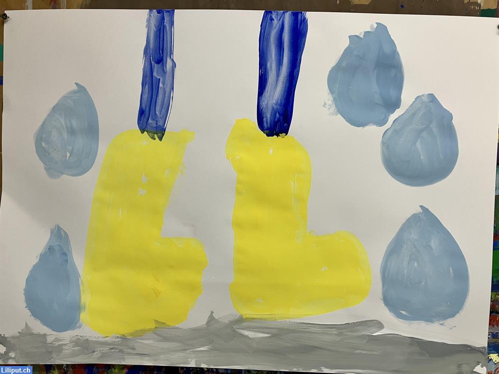 Bild 2: Kindermalkurs am Mittwoch und Dienstag Nachmittag