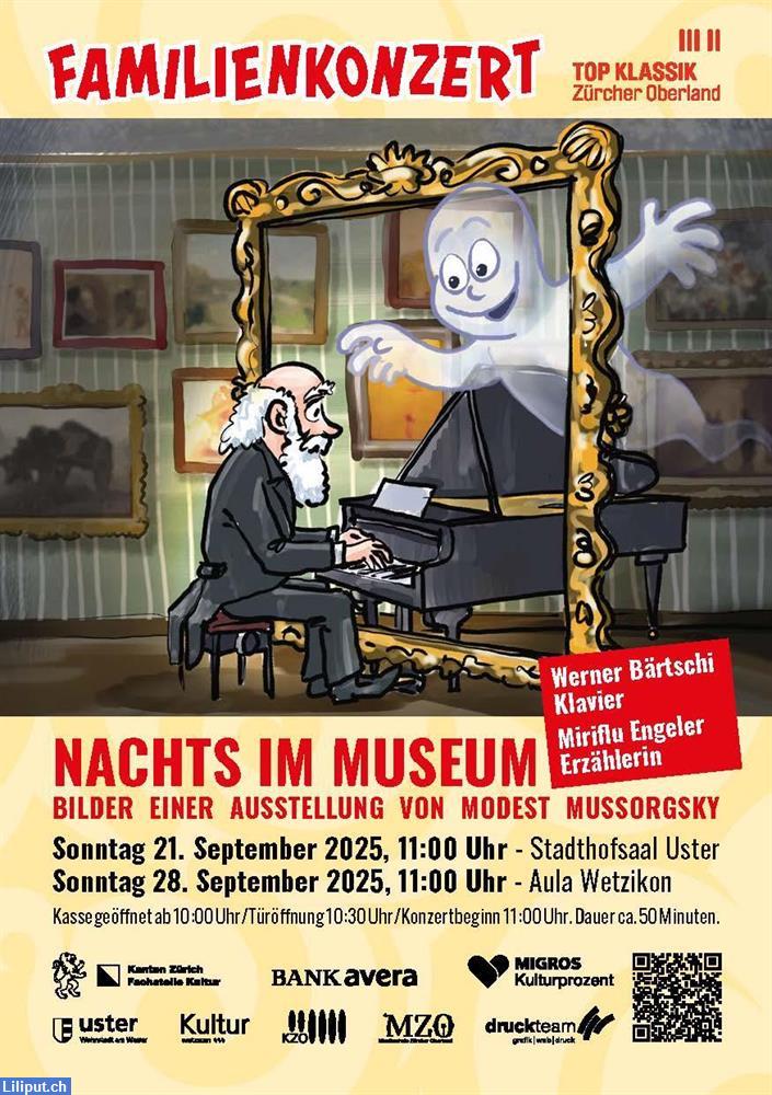 Bild 2: Familienkonzert "Nachts im Museum" in Wetzikon