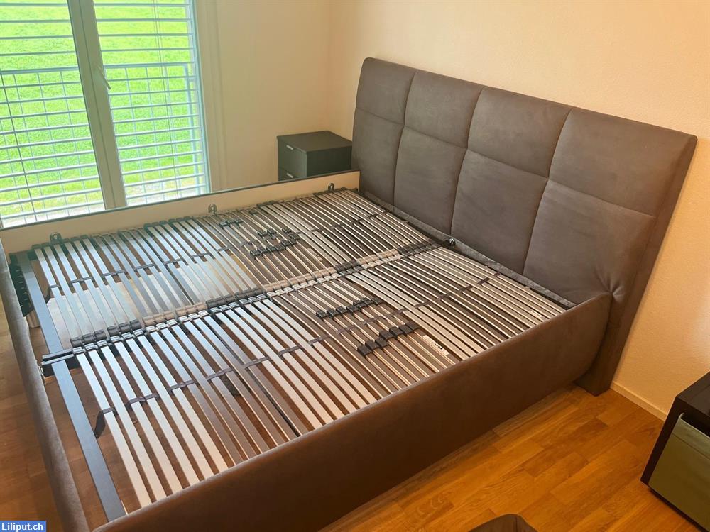 Bild 1: Doppelbett 1.80m auf 2.00m nur 1 Jahr alt