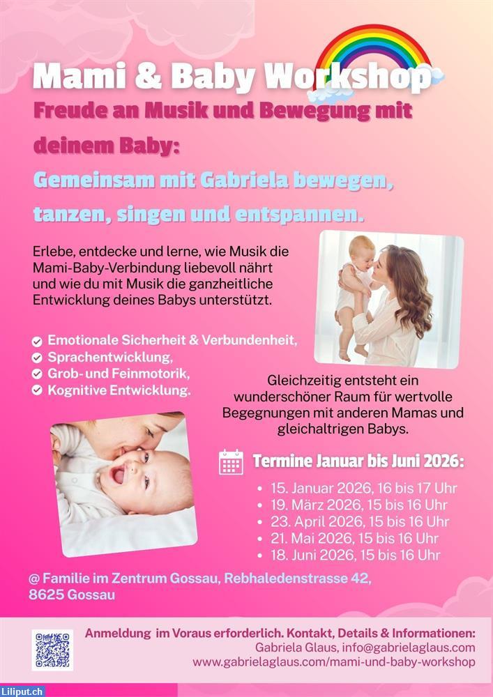Bild 1: Mami und Baby | Musik, Bewegung & Entspannung | Workshop mit Gabriela