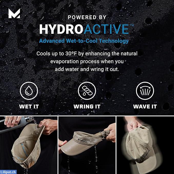 Bild 4: MISSION Kühlkappe Summit - Cool bleiben bei Sommerhitze