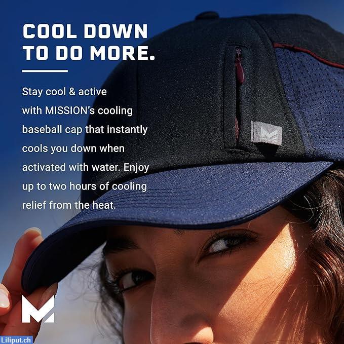 Bild 5: MISSION Kühlkappe Summit - Cool bleiben bei Sommerhitze