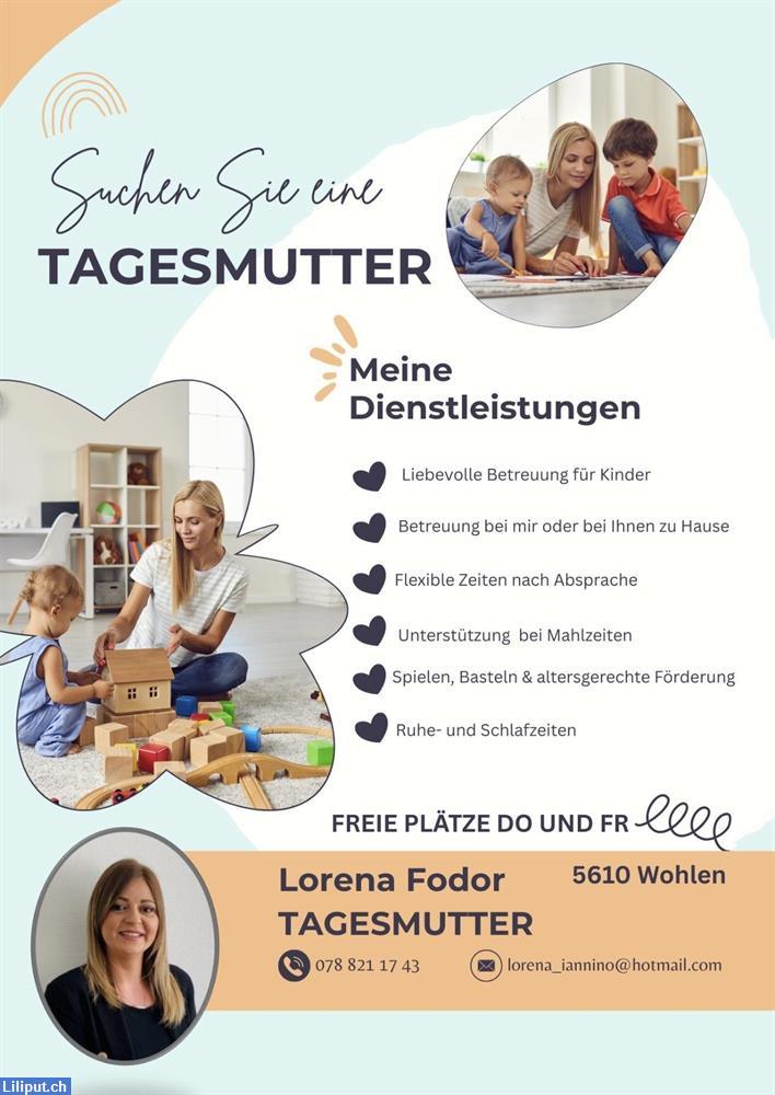 Bild 1: Suche Stelle als Tagesmutter oder Nanny, Umgebung Aargau und Zürich