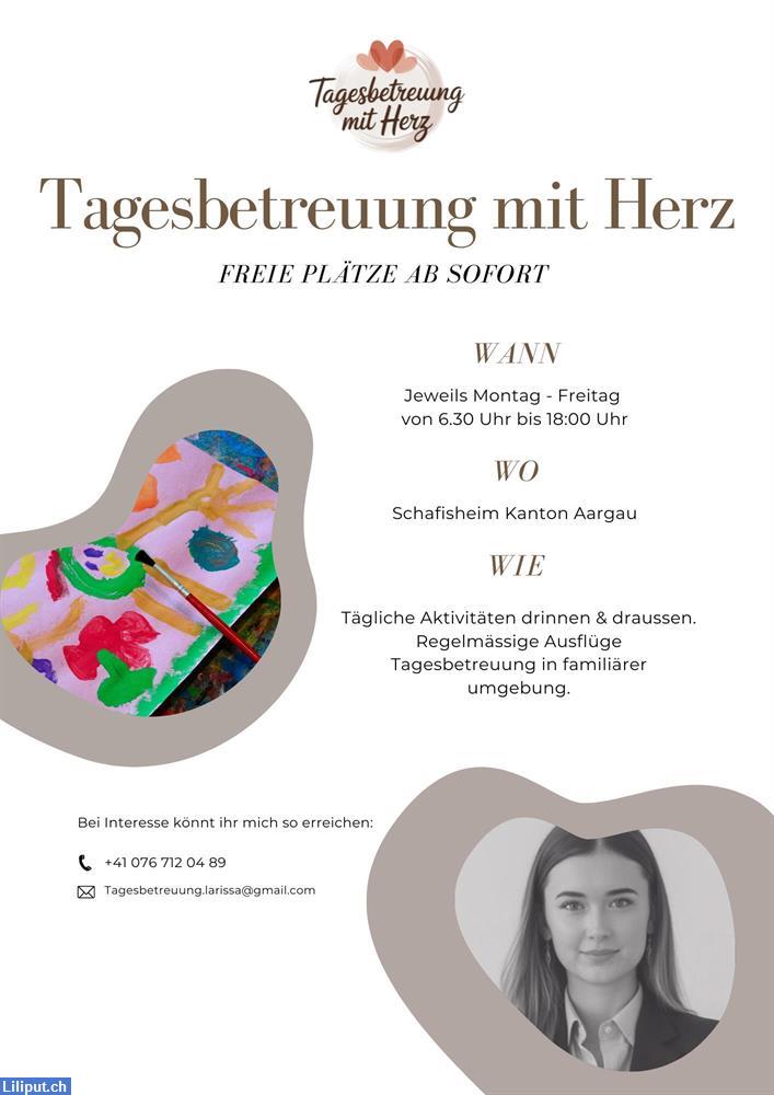 Bild 1: Liebevolle Tagesmutter in Schafisheim im Aargau