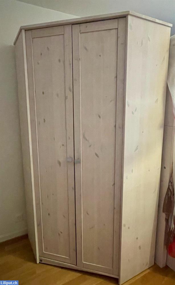 Bild 1: Kinderzimmer Eckschrank mit Drehtüren von LifeTime