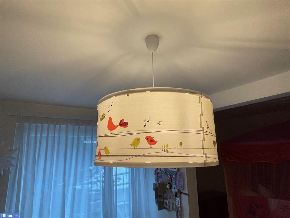 Bild 1: Biete Kinderzimmerlampe mit Vogel Design