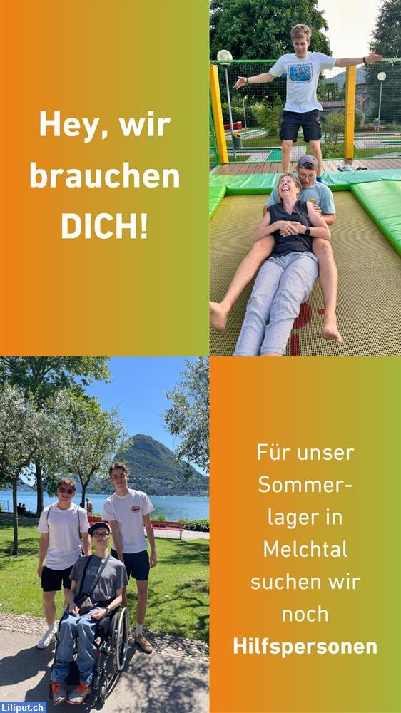 Bild 1: Suchen Betreuungspersonen für Sommerlager in Melchtal OW