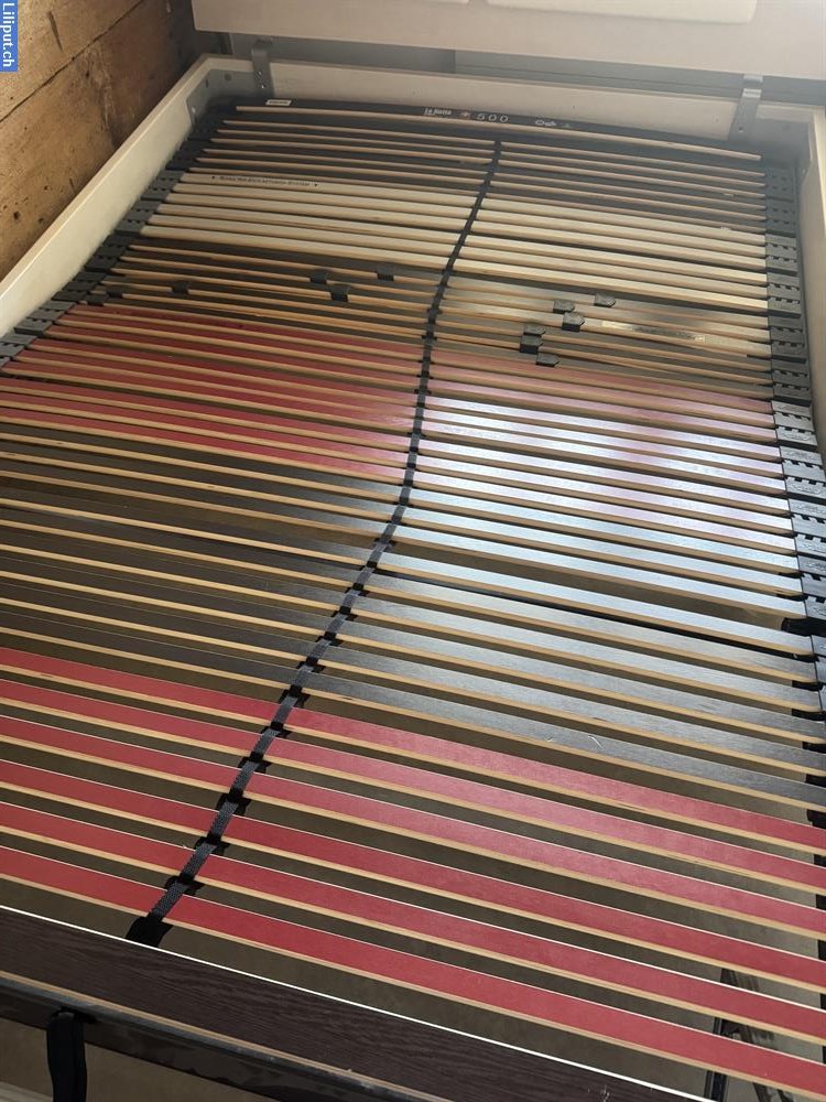 Bild 5: Bettgestell von Micasa, weiss, Massivholz, 140cmx200cm