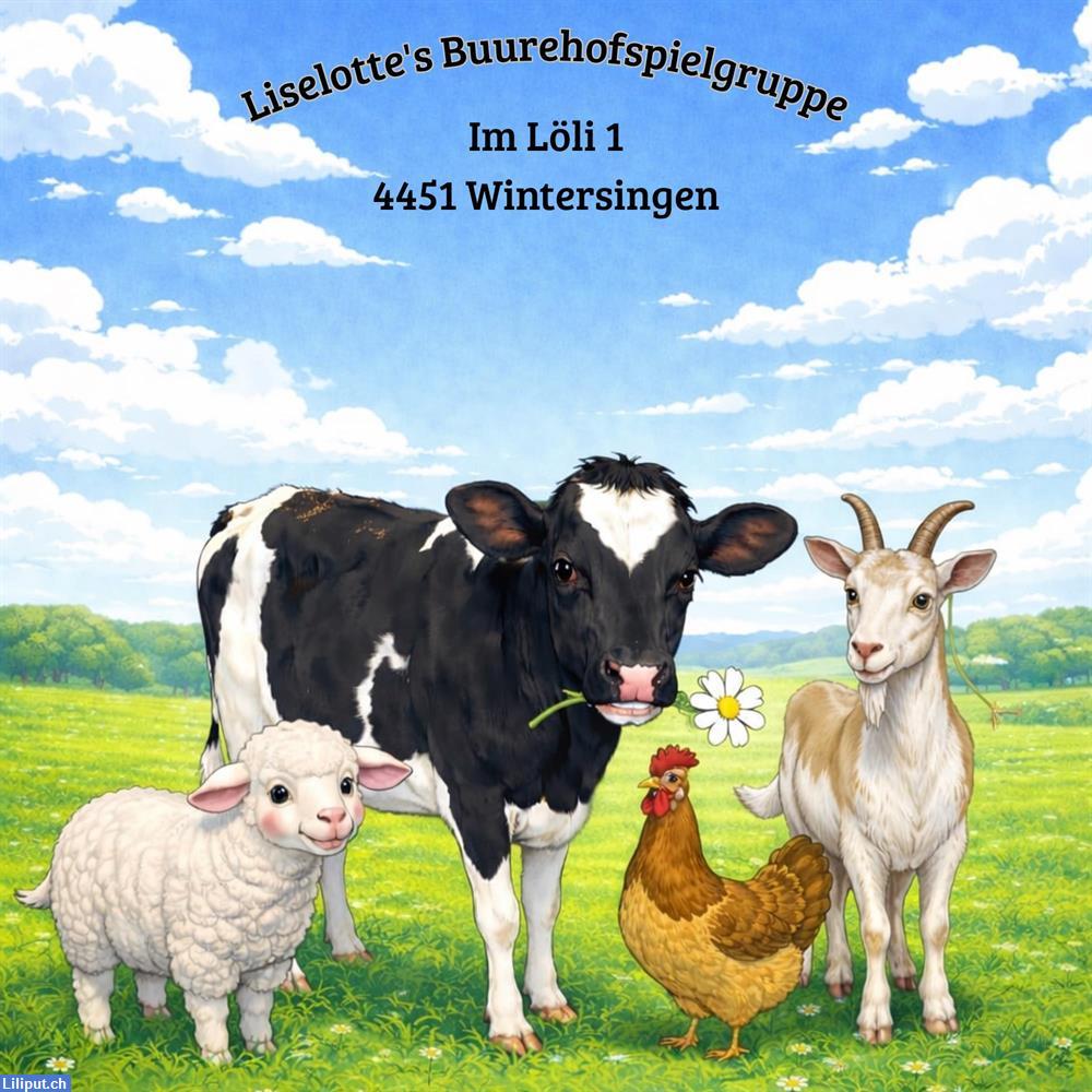 Bild 2: Neueröffnung Bauernhofspielgruppe in Wintersingen BL