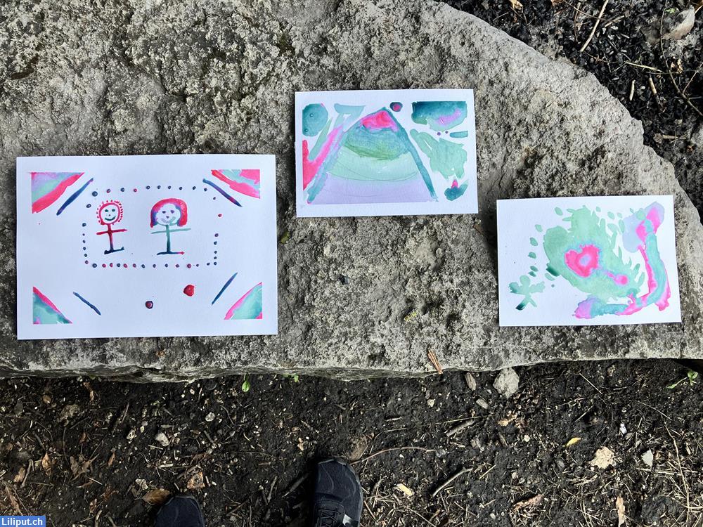 Bild 4: Malen in der Natur in Zürich