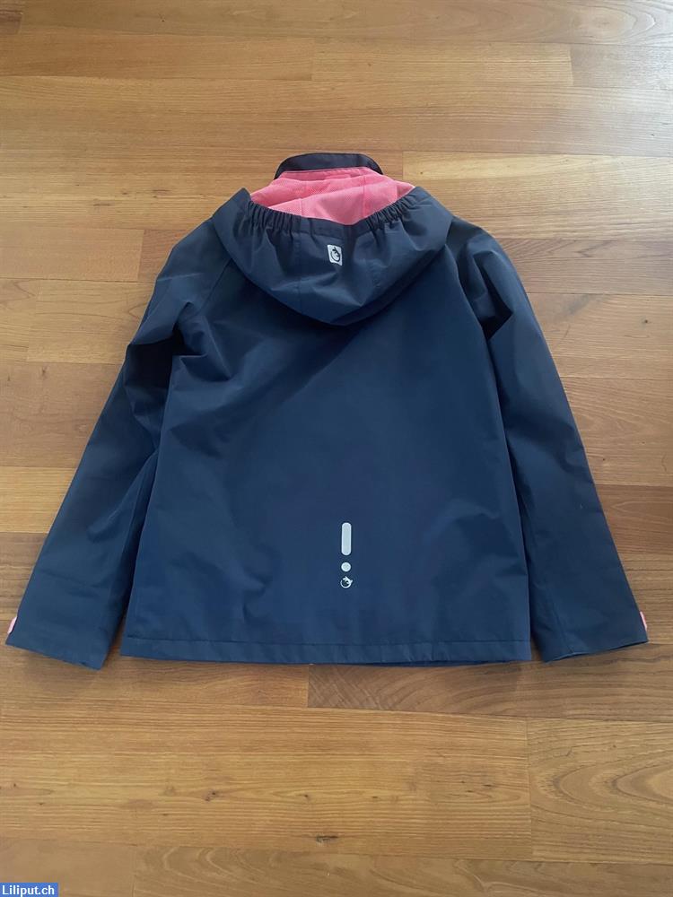 Bild 2: Blaue Regen-Windjacke von Trevolution, Grösse 152