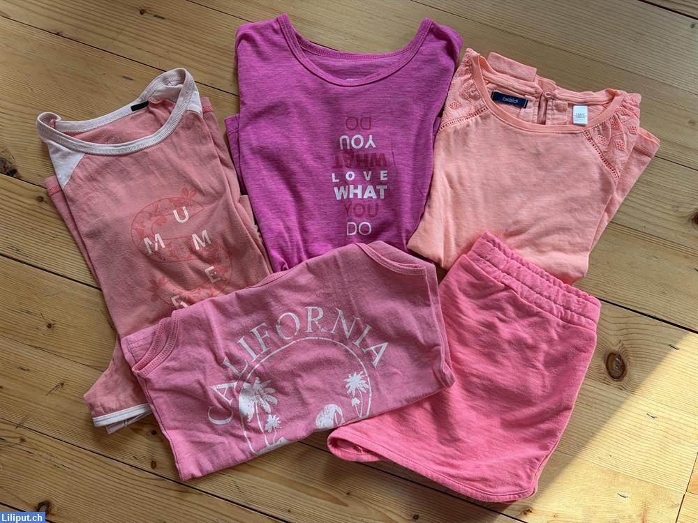 Bild 1: Gut erhaltenes Mädchen Sommerpaket, Grösse 140