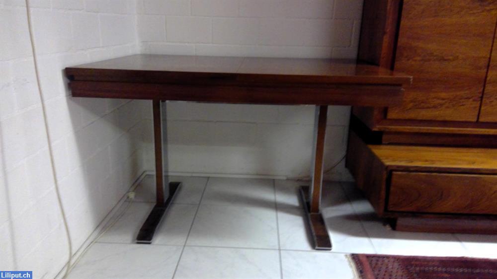 Bild 1: GRATIS: Vintage Wohnwand und Tisch Rio Palisander 1968