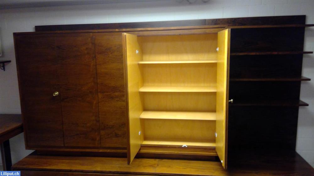 Bild 3: GRATIS: Vintage Wohnwand und Tisch Rio Palisander 1968