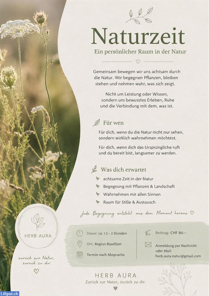 Bild 1: Naturzeit | Achtsame Begegnungen in der Natur