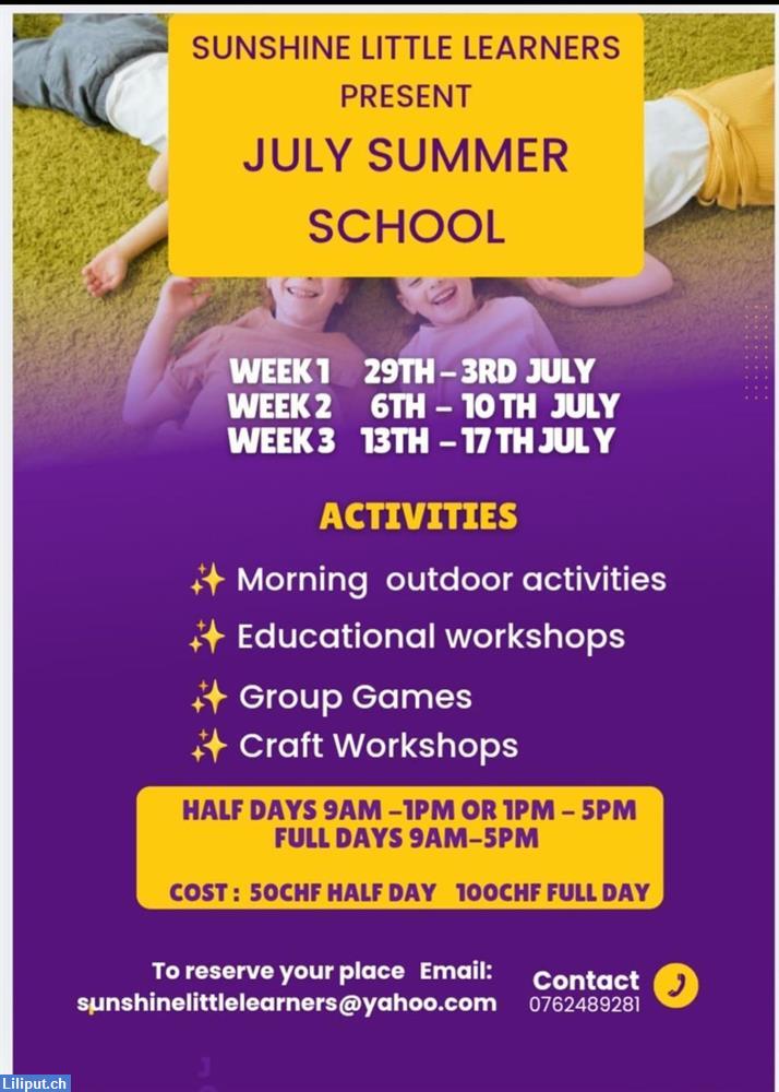 Bild 1: Summer Camp | English classes and Preschool in Basel