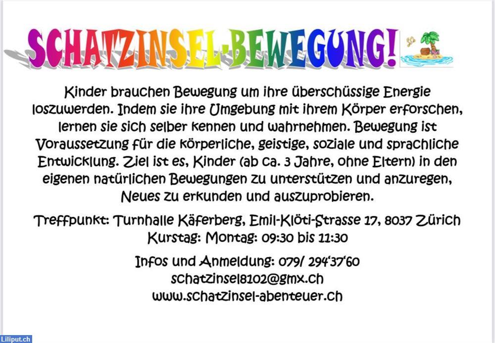Bild 1: Bewegungsspielgruppe in der Turnhalle ab ca. 3 Jahre ohne Eltern in Höngg