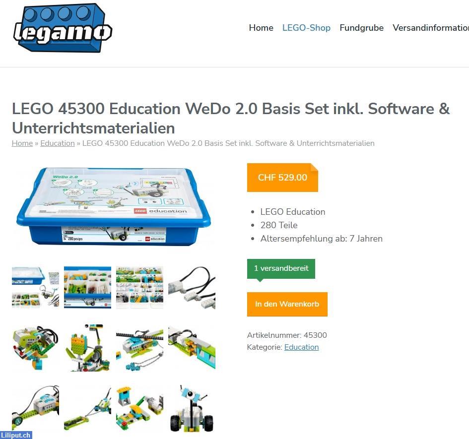 Bild 1: LEGO WeDo 2.0 Basis Set | für LEGO NERD & Sammler :-)