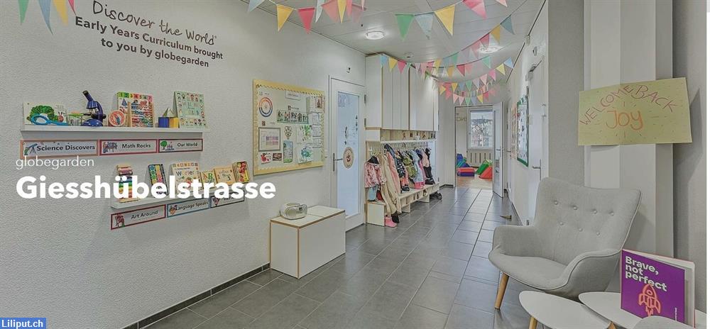 Bild 1: globegarden Giesshübelstrasse, KiTa beim Einkaufszentrum Sihlcity, Zürich