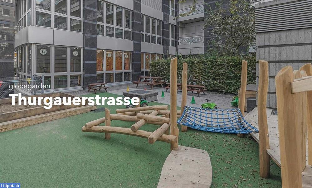 Bild 1: globegarden Thurgauerstrasse, die zweisprachige Kita in Zürich Oerlikon
