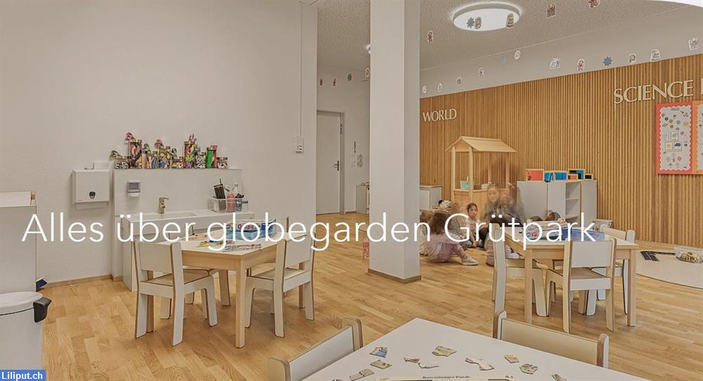 Bild 1: globegarden Grütpark, die Kita zwischen Zürich-Wollishofen und Adliswil