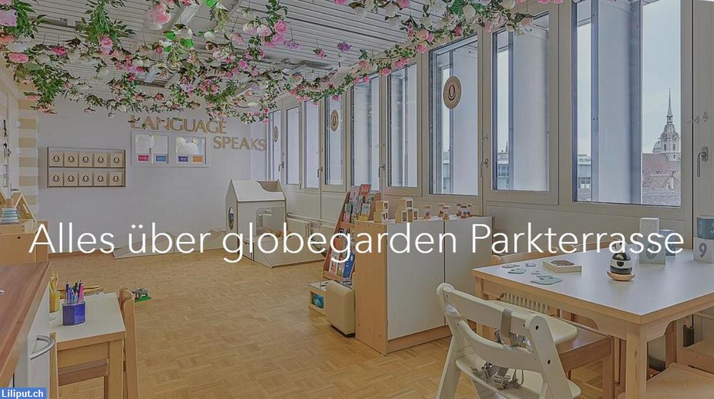 Bild 1: globegarden Parkterrasse beim Hauptbahnhof, Bildungskita in Bern
