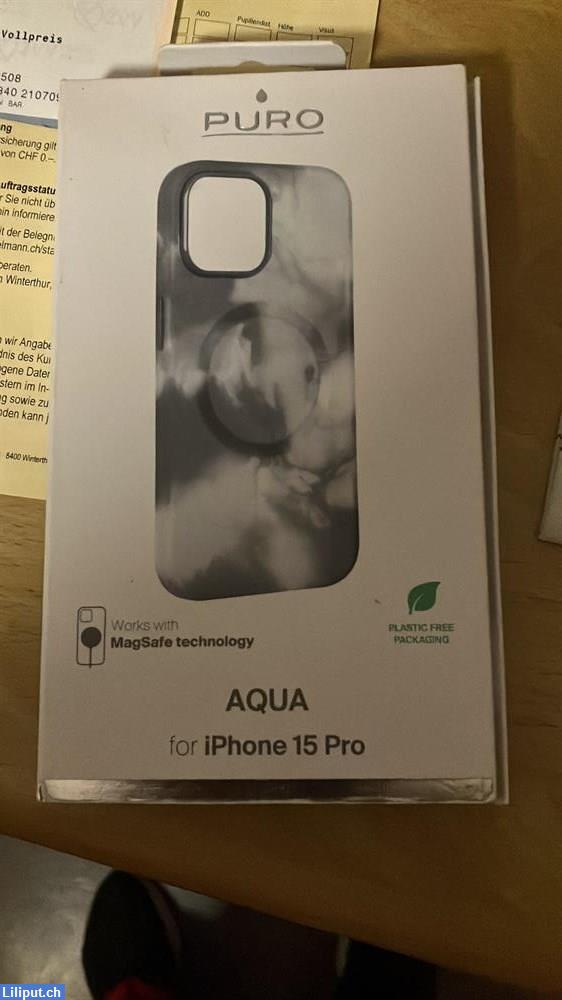 Bild 1: PURO AQUA Schutzhülle IPhone 15 Pro für 25.-