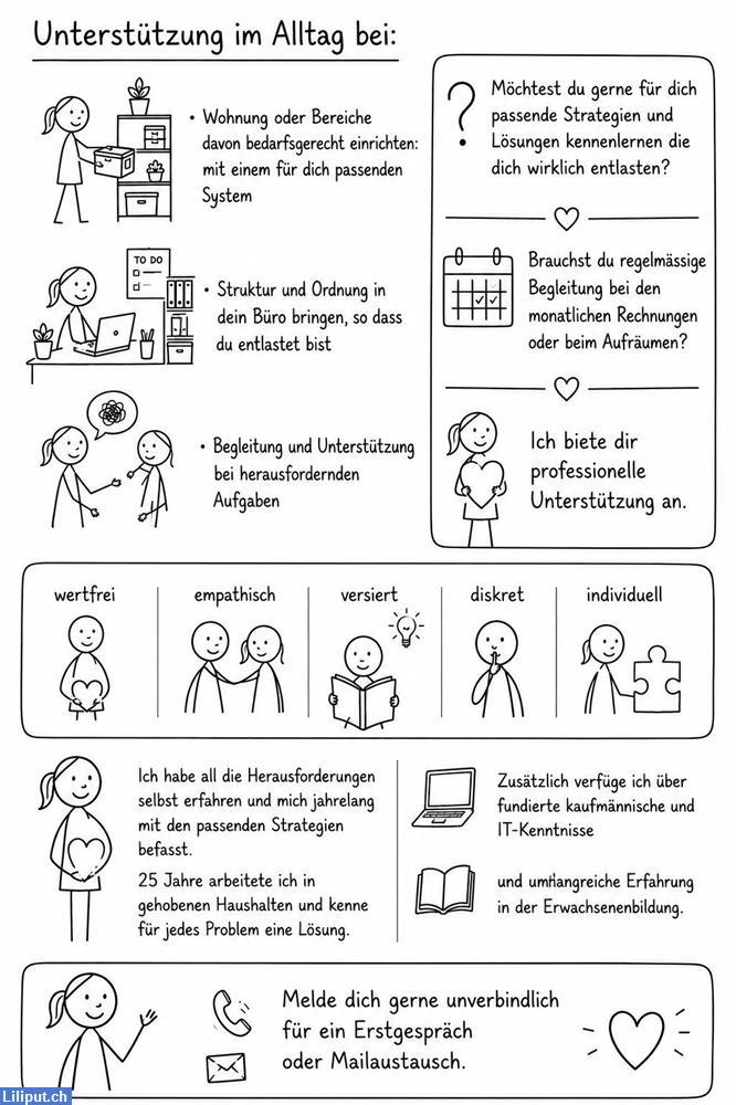 Bild 1: Biete Praktische Hilfe im Alltag und Coach ADHS/AuDHS